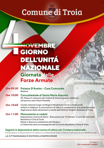 Giornata dell'Unità d'Italia e delle Forze Armate